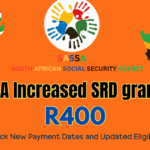 SASSA Raises SRD Grant to R400: Updated Payment Dates and Eligibility